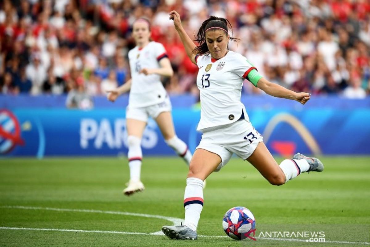 Amerika Serikat singkirkan Inggris laga semifinal Piala Dunia Putri 2019