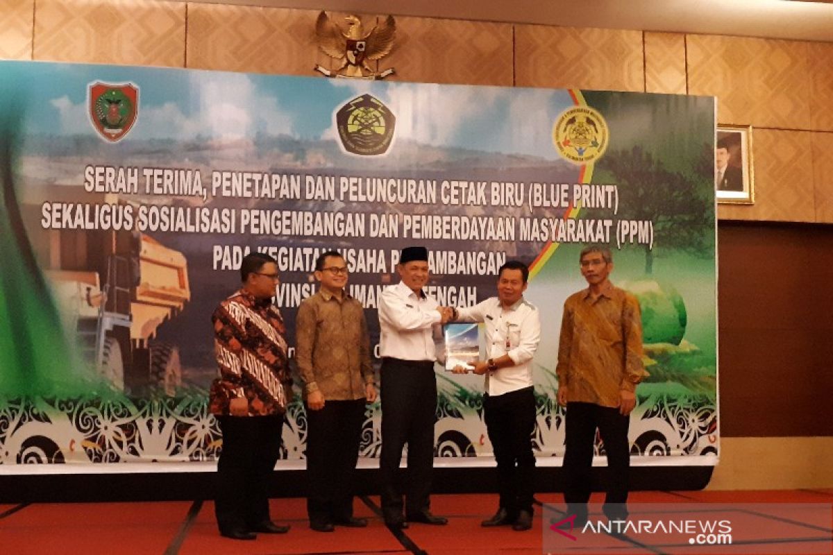 Cetak Biru PPM jadi panduan wajib perusahaan tambang di Kalteng