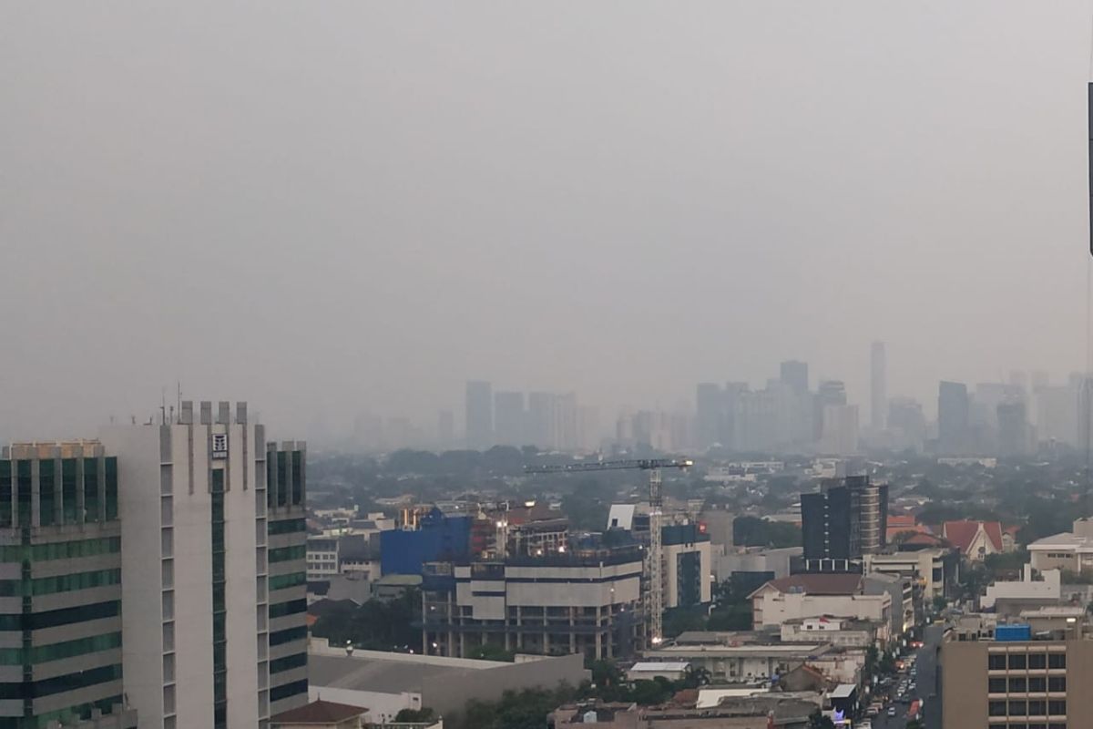 Clean air experienced only 34 days a year in Jakarta