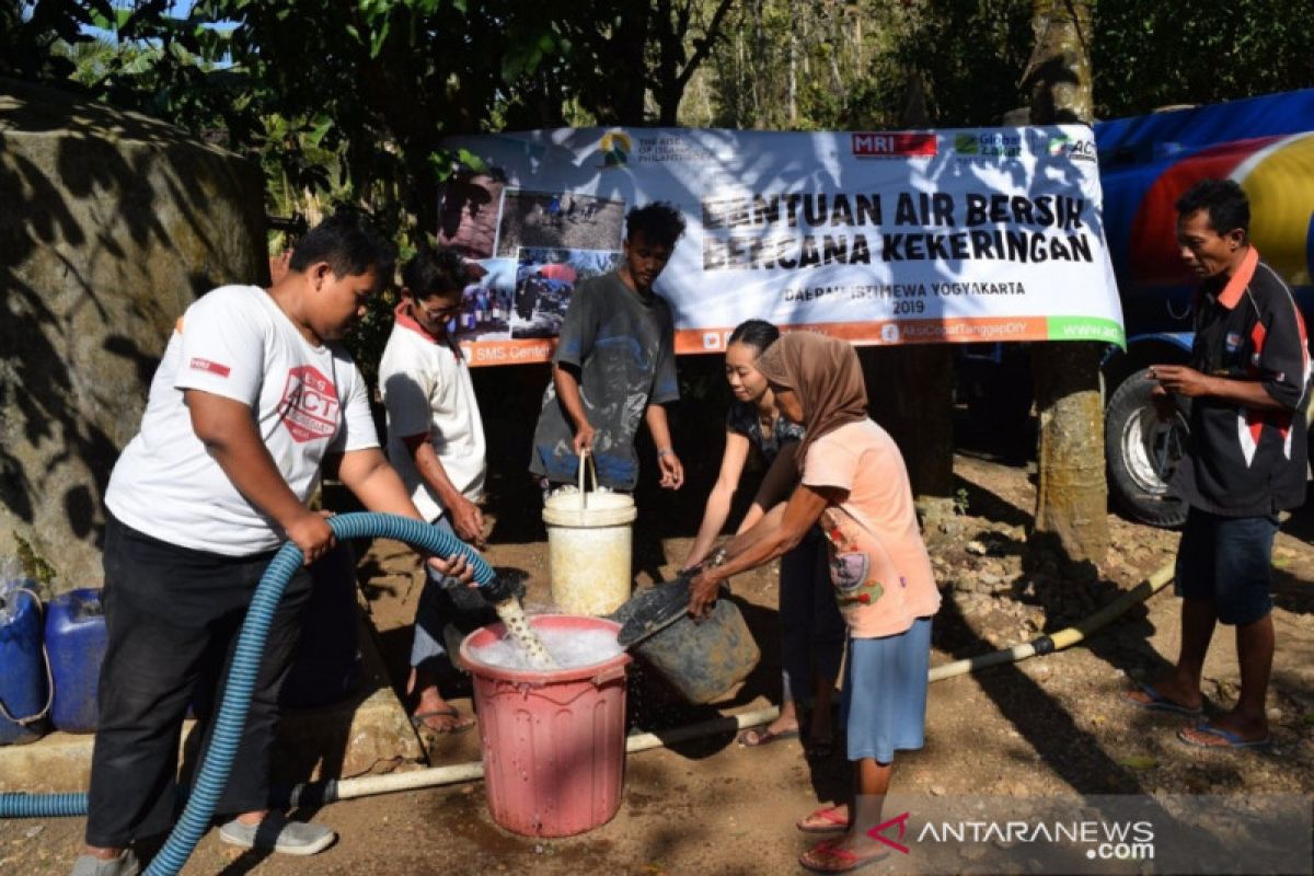 ACT distribusikan air bersih ke Gunungkidul