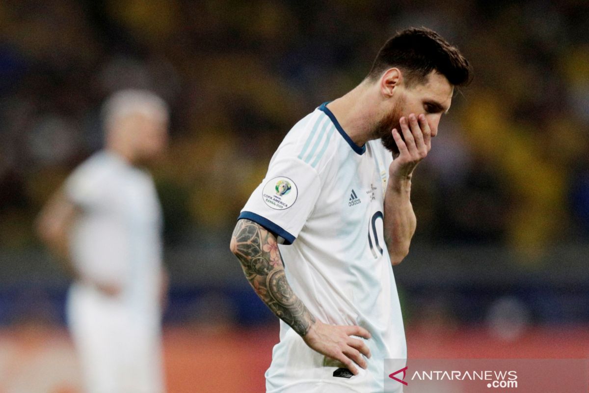 Kembali gagal raih trofi, Ini janji Messi untuk Timnas Argentina