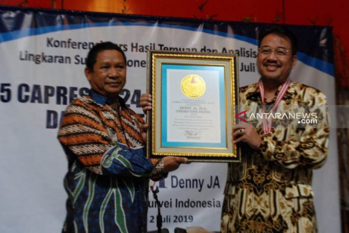 LSI Denny JA berharap Jokowi memperkuat politik reformasi