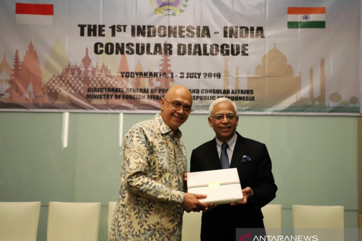 1st Indonesia-India Consular Dialogue held in Yogyakarta