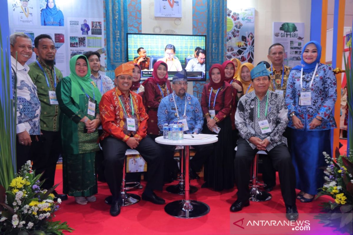 Ikuti APKASI Otonomi Expo 2019, Pemkab Siak kenalkan potensi wisata halal.