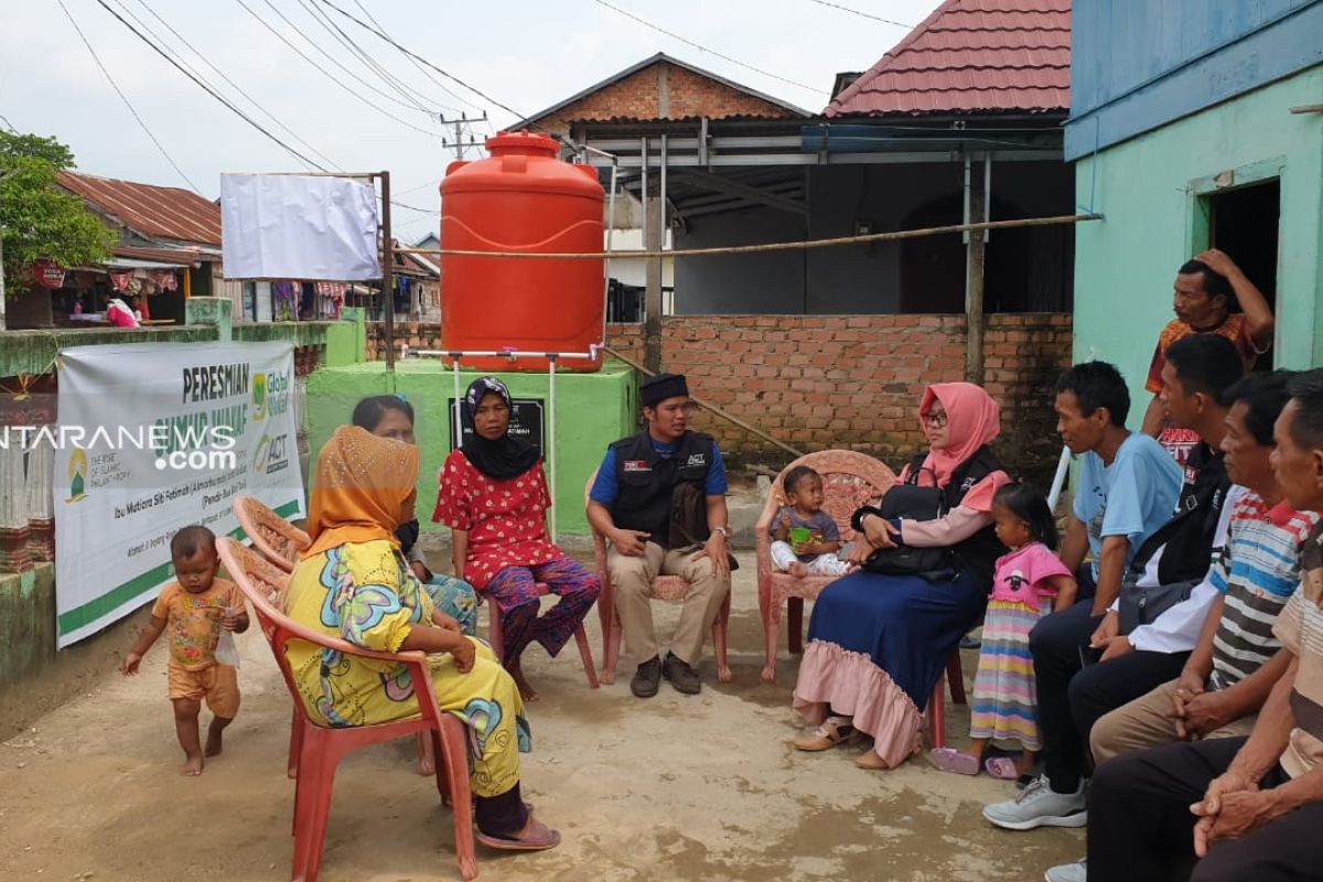 ACT Sumsel bangun sumur wakaf di pelosok Palembang