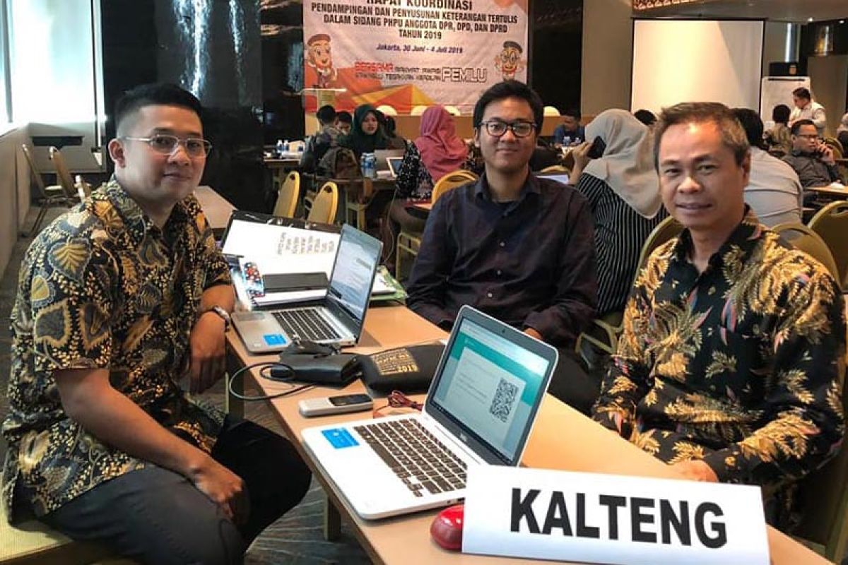 Tiga Parpol di Kalteng ajukan perselisihan perolehan suara ke MK