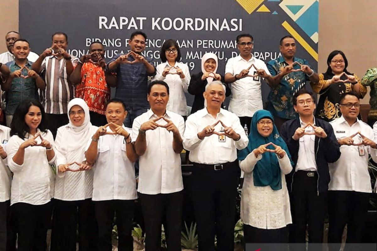 Kementerian PUPR gelar Rakor perencanaan perumahan di Ambon