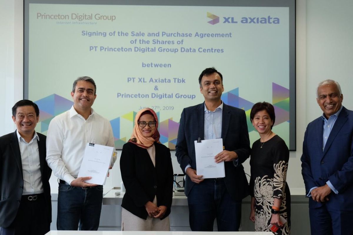 Investor Singapura mengakuisisi 70 persen saham data center XL Axiata