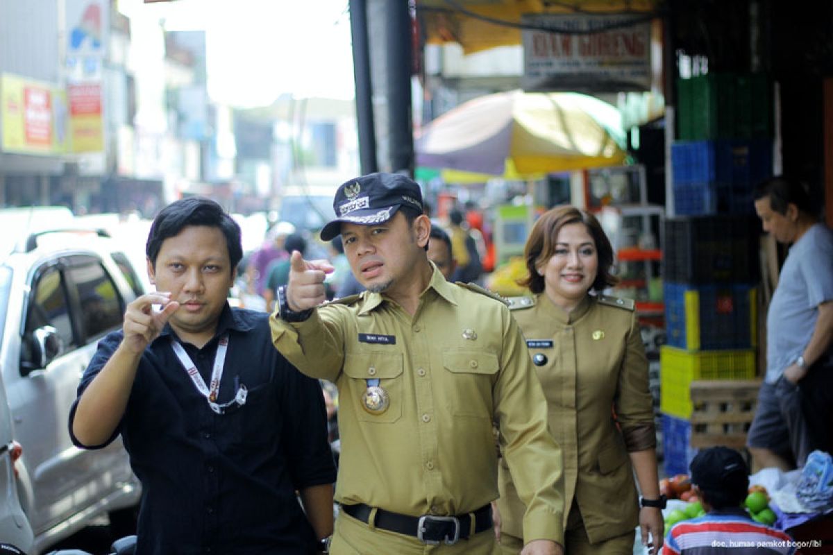 Kawasan Taman Topi dan Pasar Bogor akan ditata