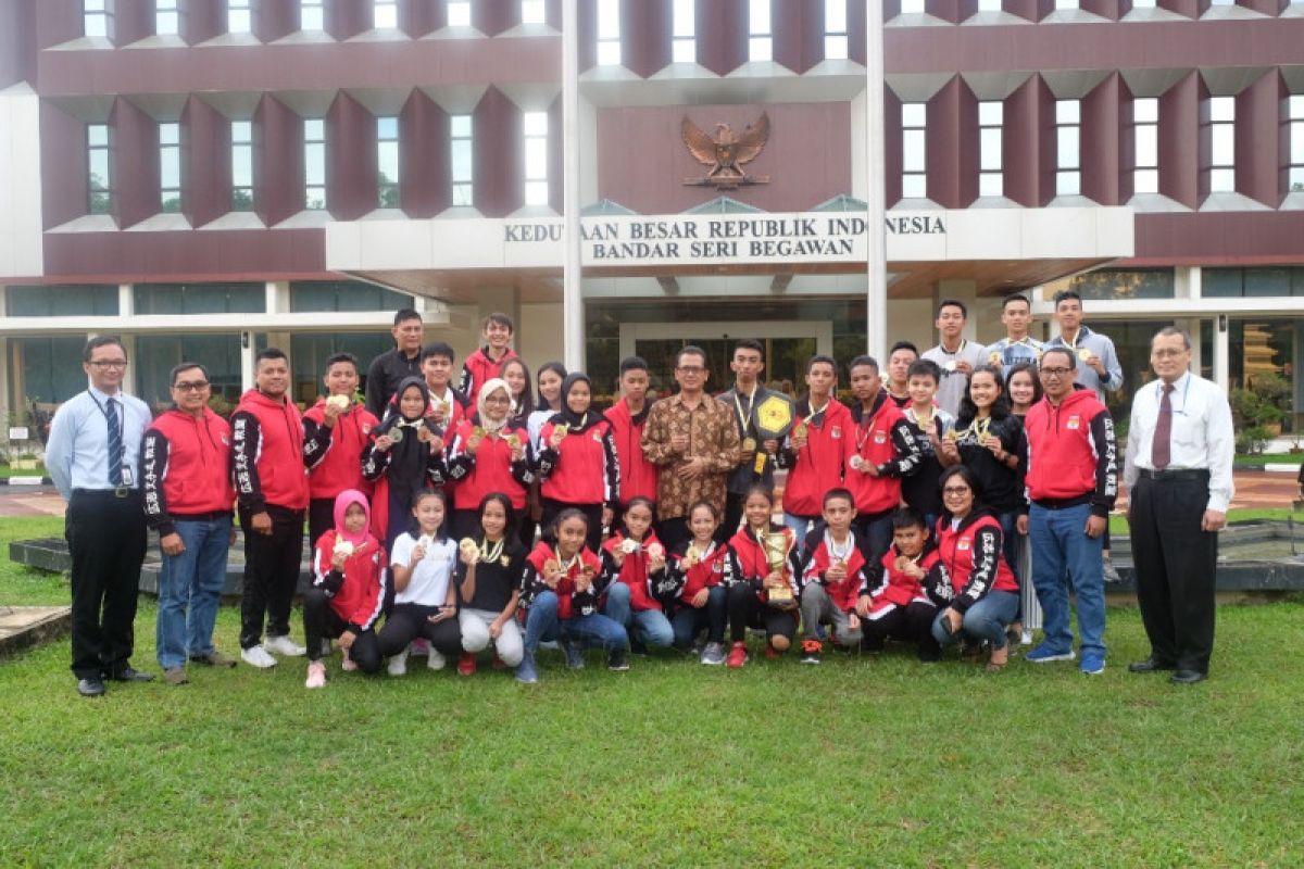 Indonesia juara umum kejuaraan karate internasional Brunei