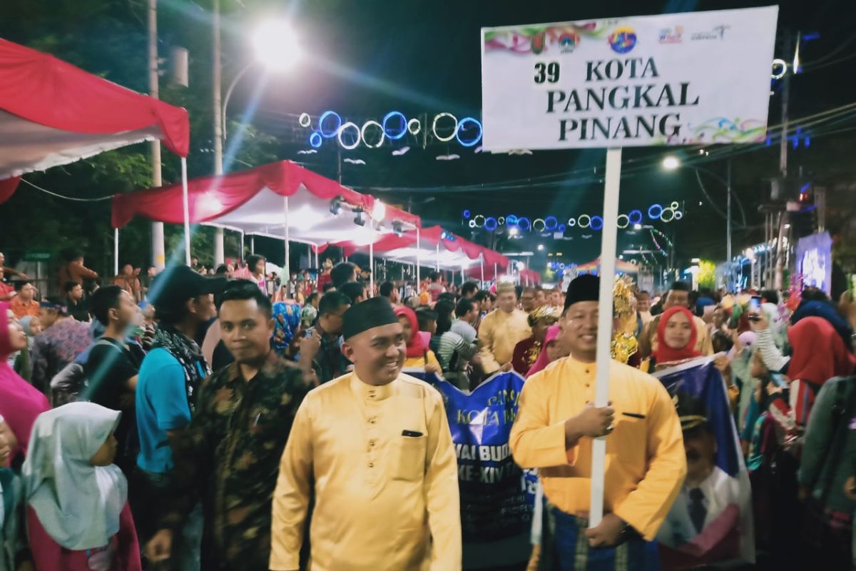 Pemkot Pangkalpinang turut meriahkan pawai budaya Rakernas Apeksi Kota Semarang