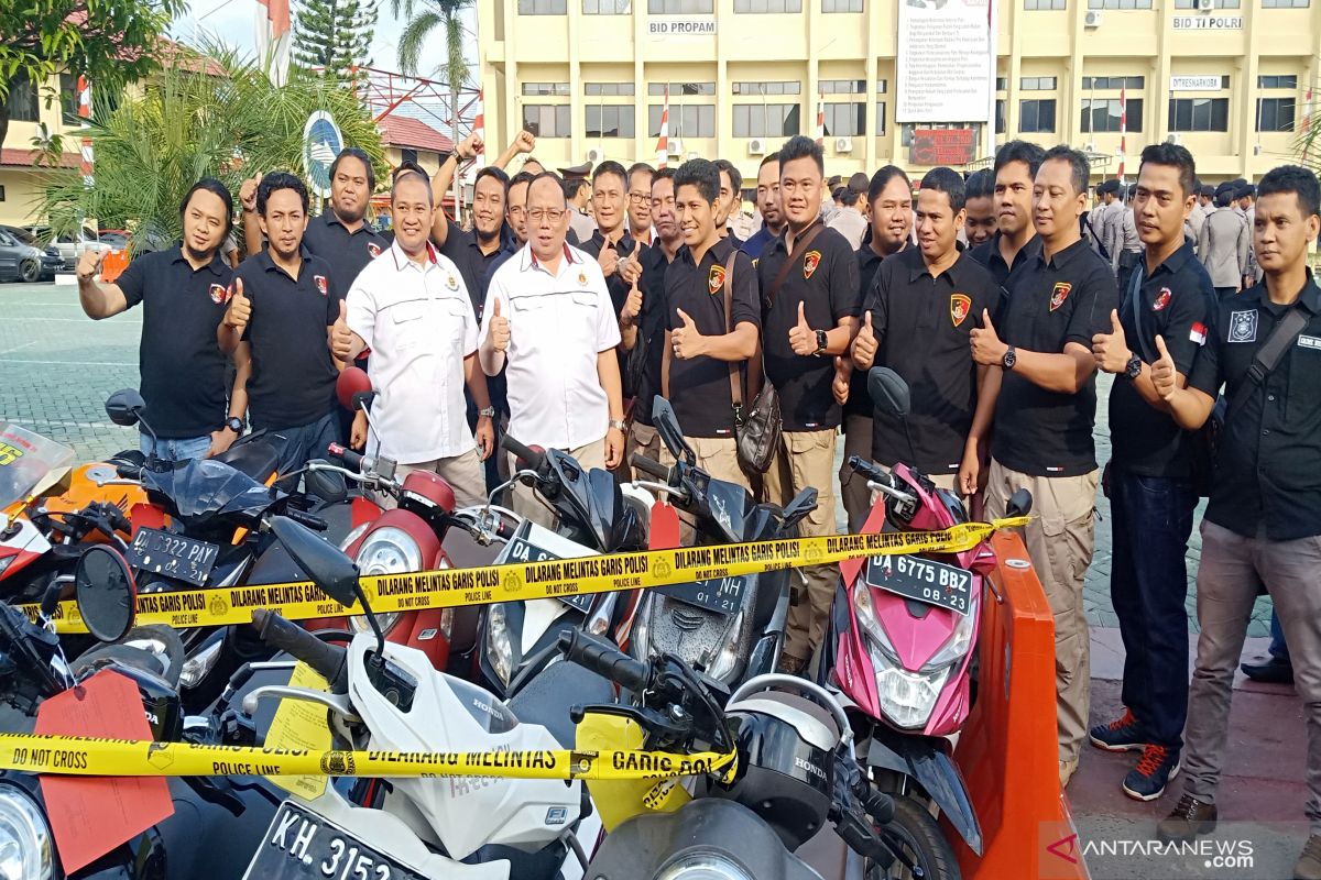 Polisi bekuk sindikat pencurian kendaraan bermotor