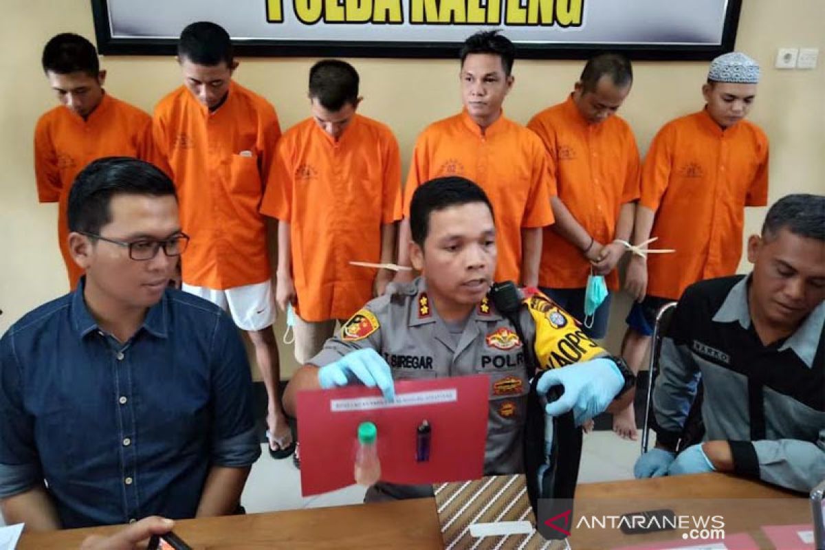 11 pengguna sabu-sabu di Palangka Raya ditangkap polisi