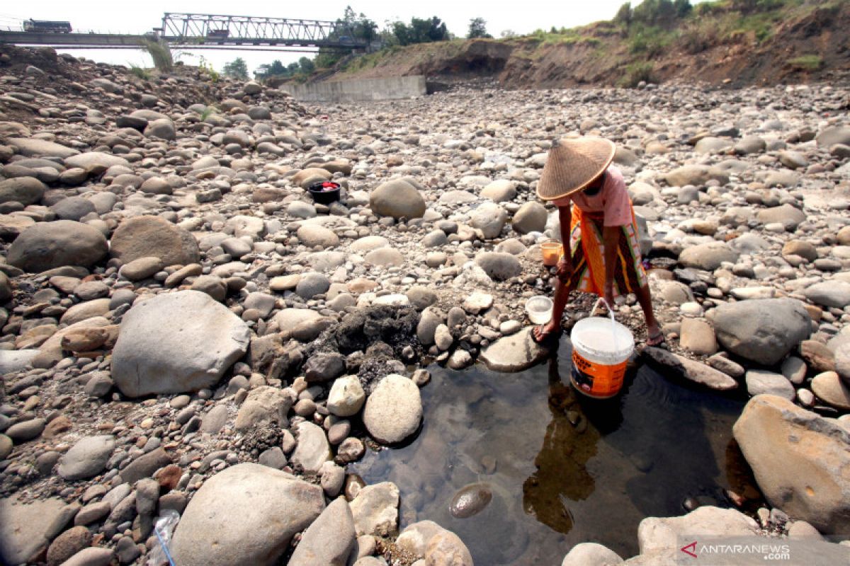 Tujuh kabupaten/kota di Jawa Barat hadapi dampak kekeringan