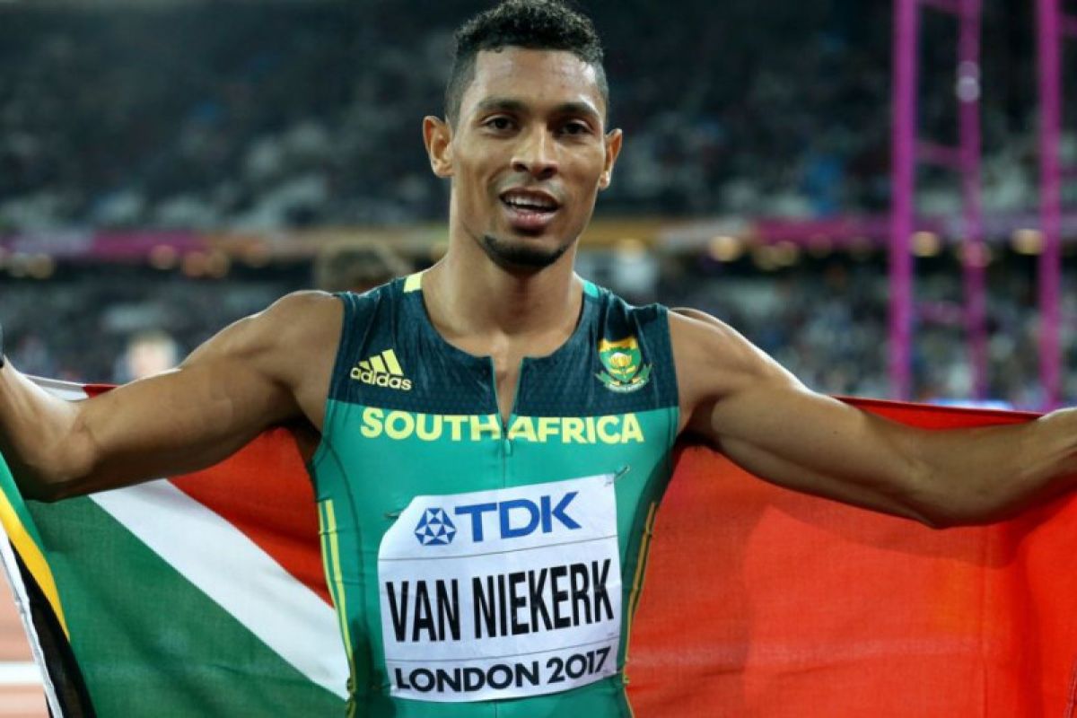 Van Niekerk terancam absen di kejuaraan dunia karena cedera lutut