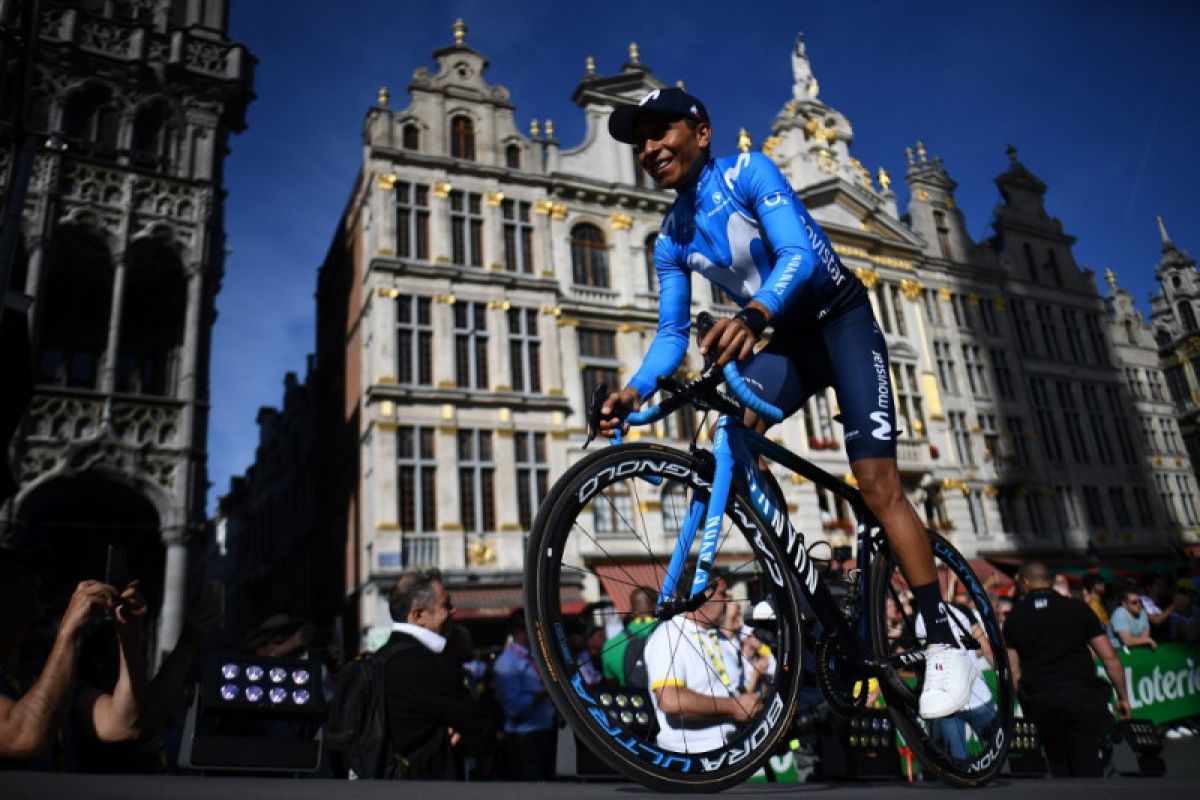 Peluang Nairo Quintana membesar setelah Froome absen