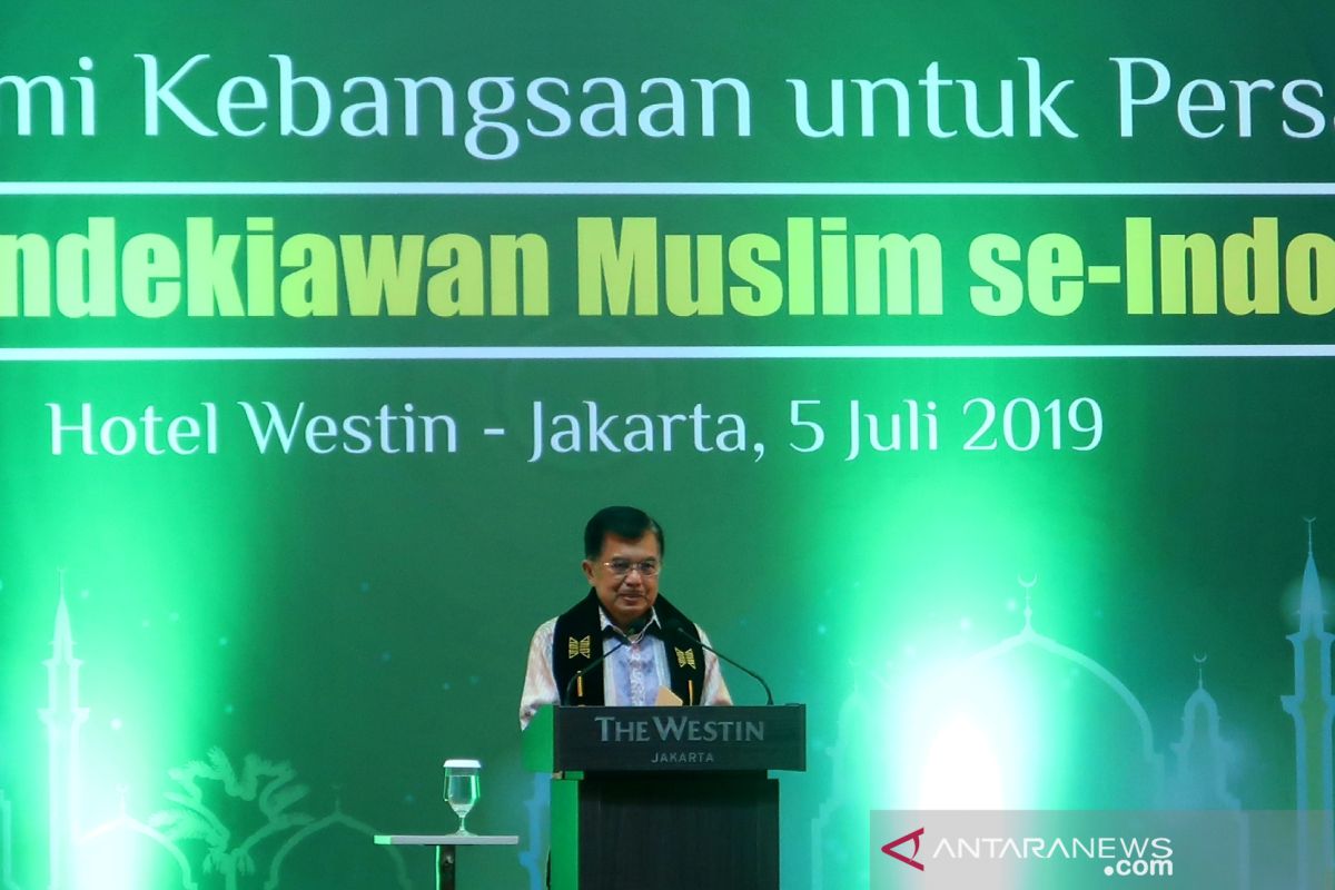 JK minta ICMI perjuangkan keadilan ekonomi