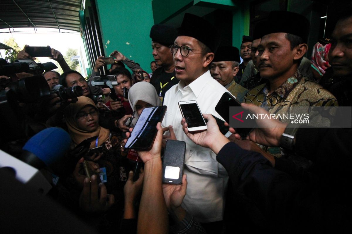 Menag  memaparkan  fasilitas baru  jamaah calon  haji di Tanah Suci