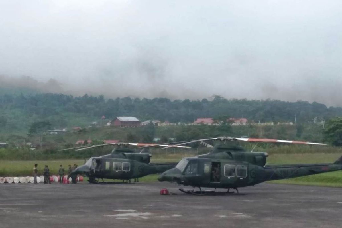 Hingga hari kedelapan Heli MI 17 yang hilang belum ditemukan