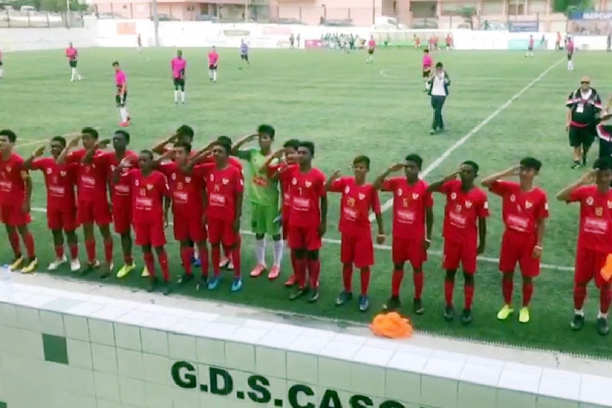 Timnas U-15 melaju ke delapan besar setelah tundukkan Portugal 7-6