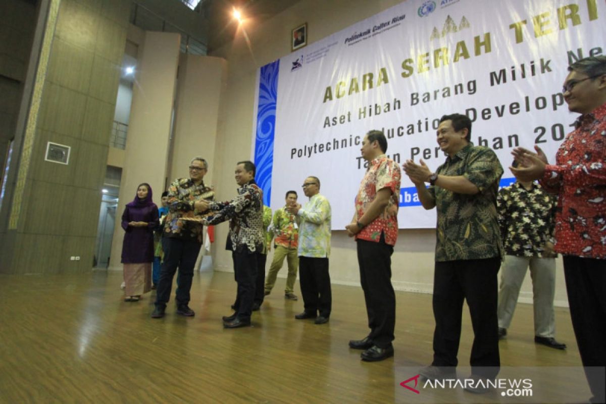 PCR terima hibah aset Rp30 M dari Polytecnic Education Development Project