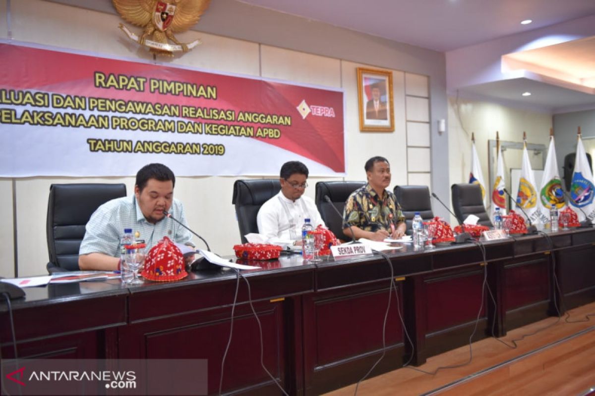 Realisasi belanja APBD Sulteng baru 31,82 persen