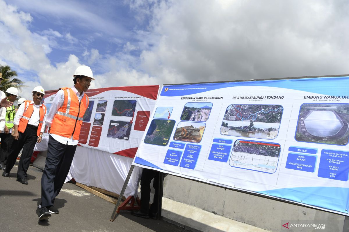 Manado-Danowudu Toll road will boost North Sulawesi's tourism: Jokowi