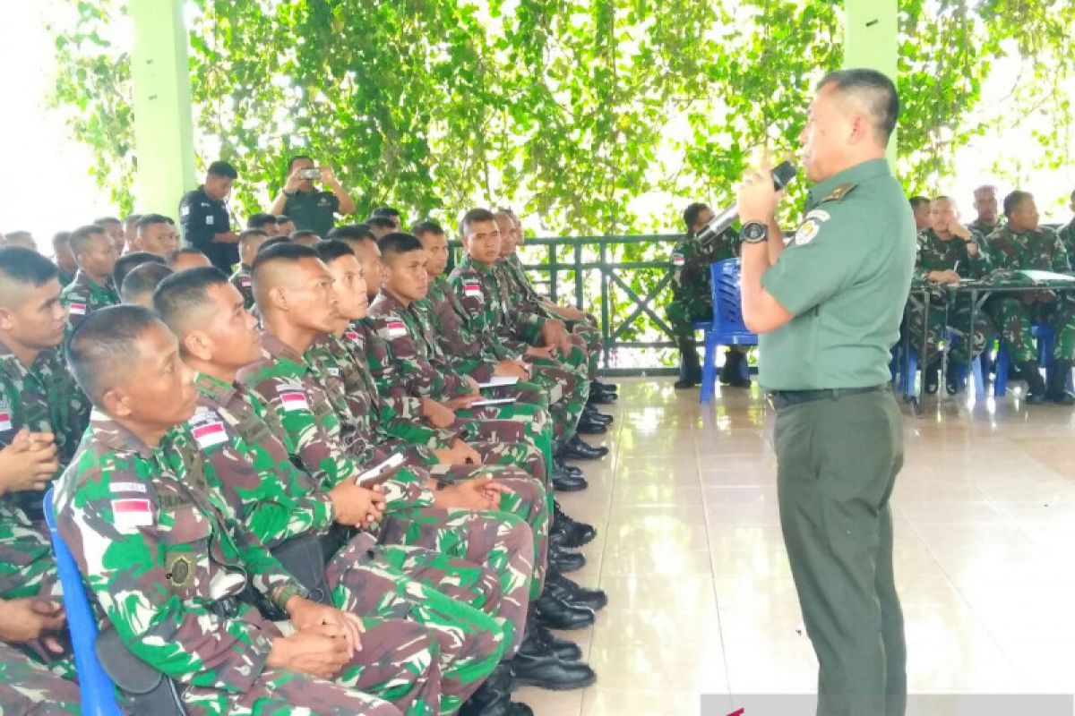 Satgas pengamanan perbatasan, Yonif 713/Satyatama ikuti pembekalan