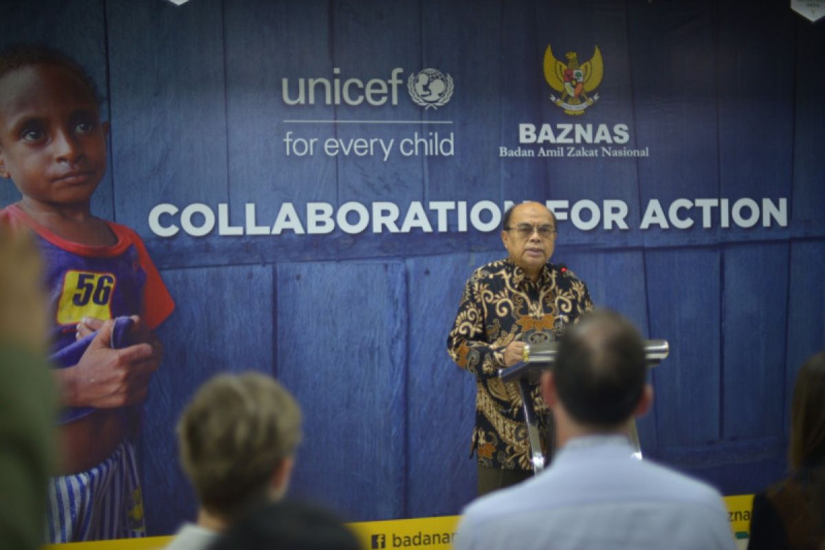 Baznas-Unicef  bantu anak korban krisis kemanusiaan