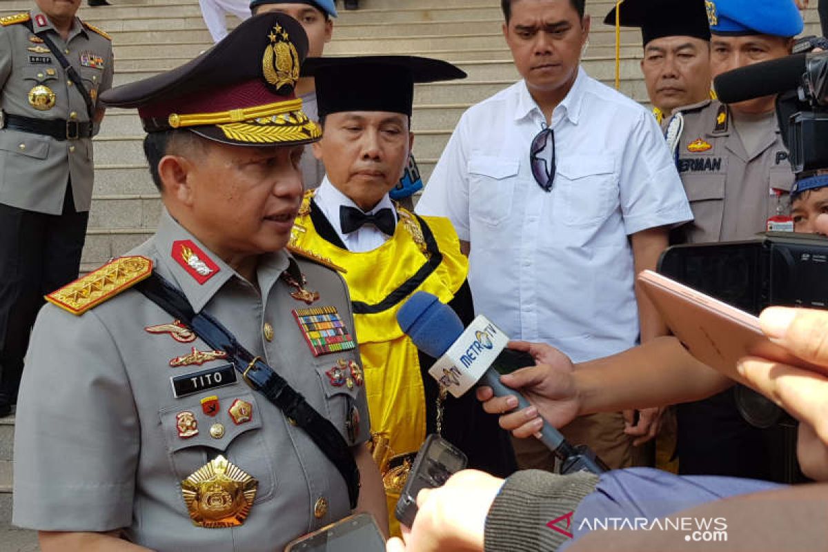 Kapolri mewisuda 306 sarjana lulusan Akpol Semarang