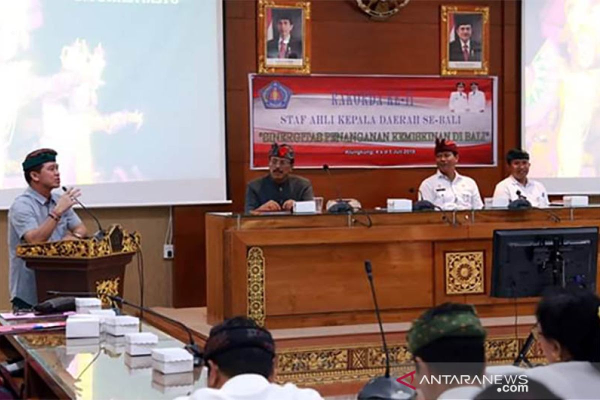 4-5 Juli, penanganan Kemiskinan Bali dibahas di Klungkung