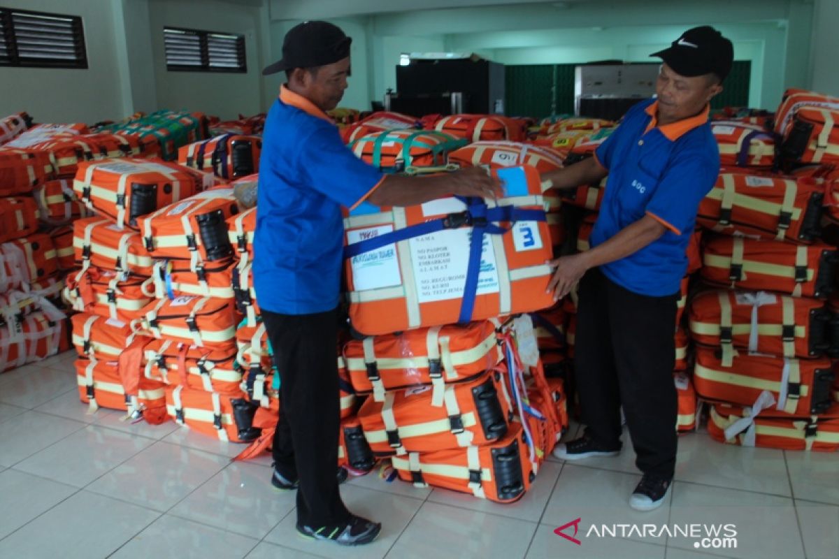 Koper calhaj Embarkasi Surakarta mulai berdatangan