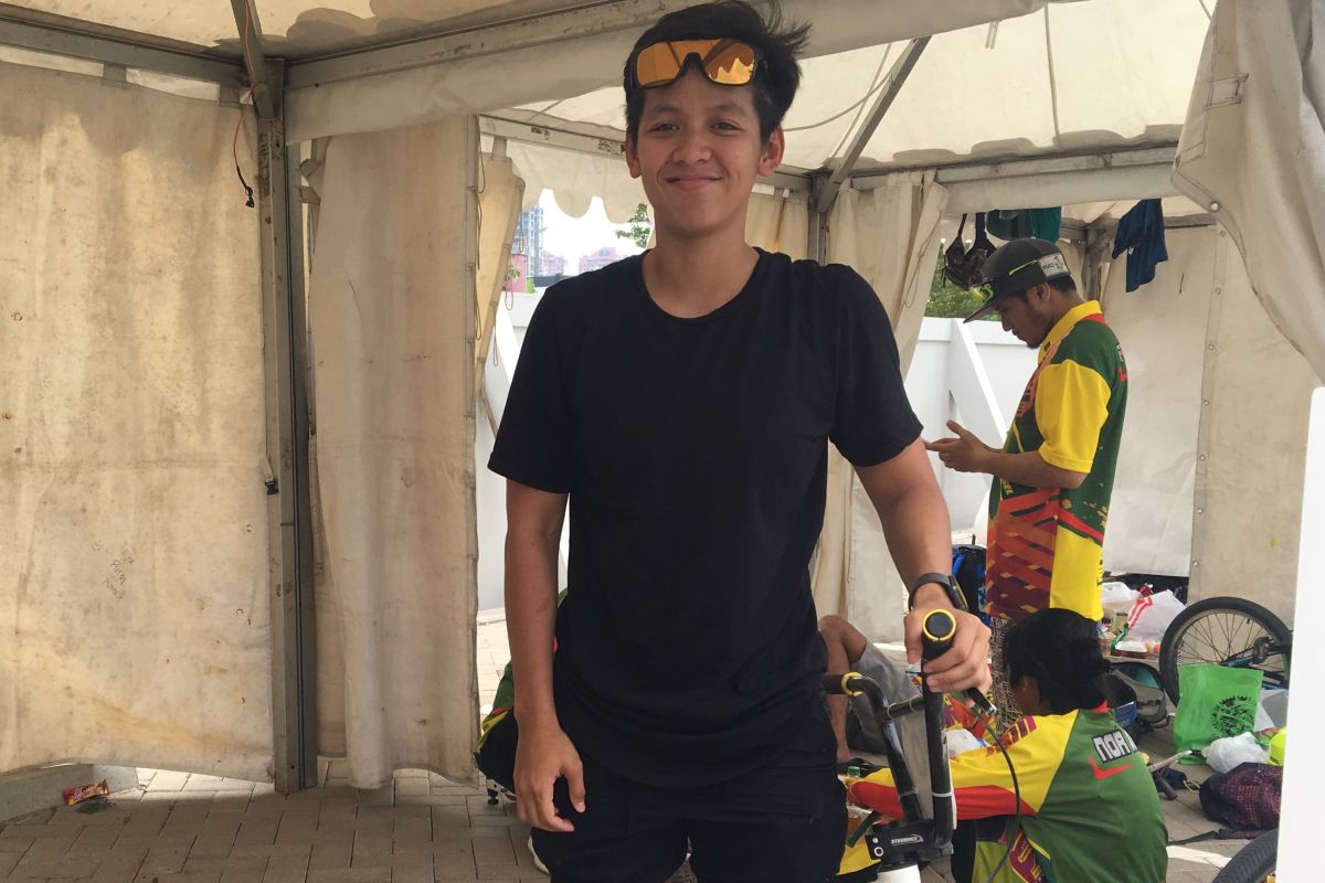 Elga Kharisma akui satu tahun vakum BMX