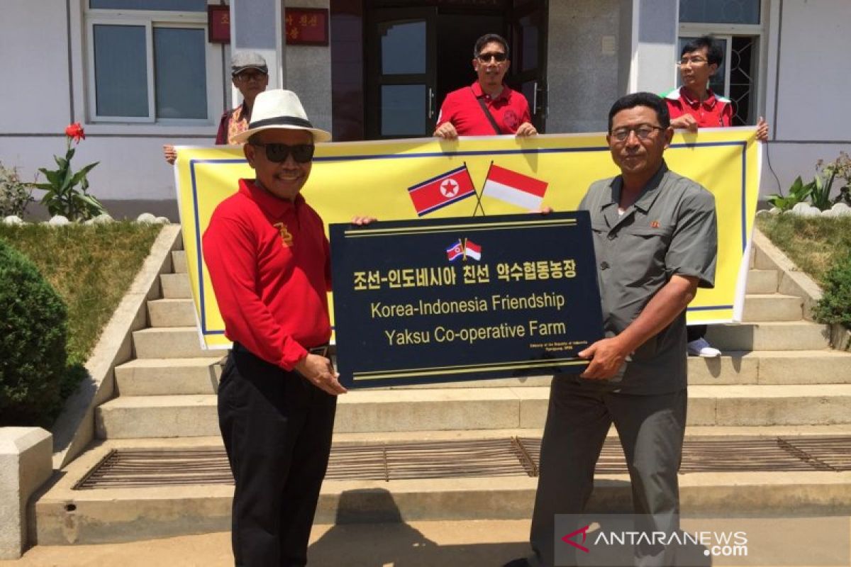 KBRI Pyongyang bantu koperasi petani di Korea Utara