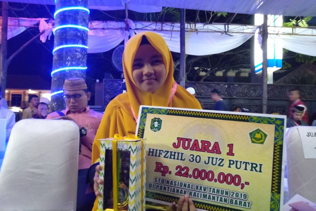 Gubernur bangga Kalbar juara Hafiz Alquran 30 juz