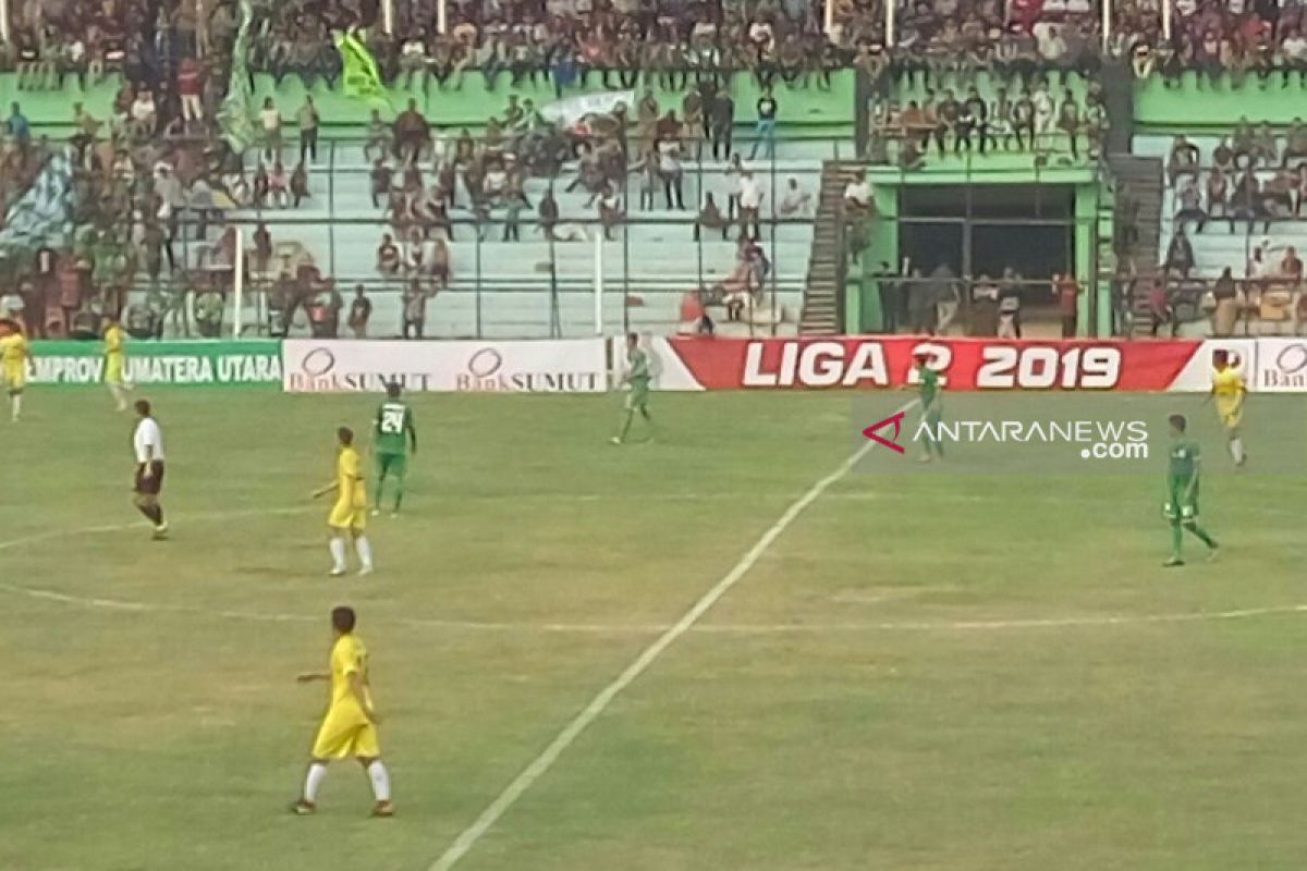 PSMS Medan bungkam Perserang 3-2