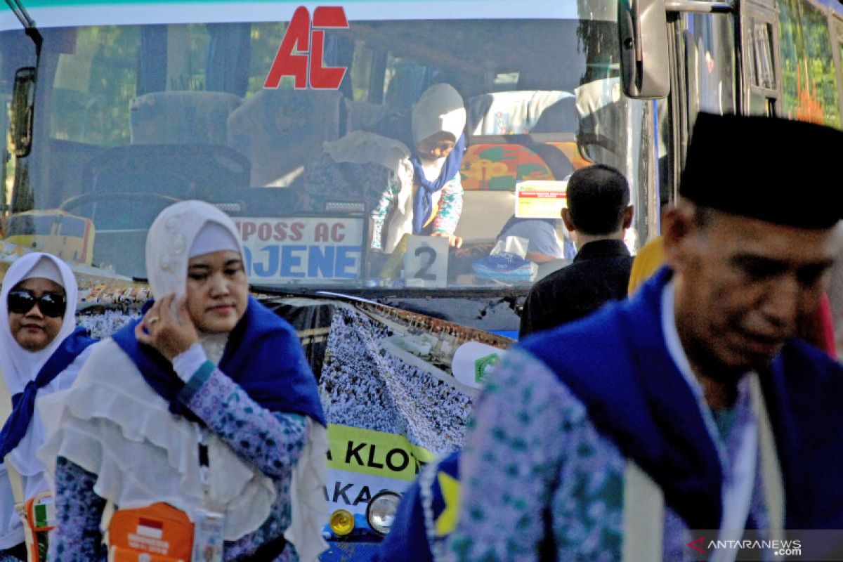 Embarkasi Makassar telah berangkatkan 2.264 orang JCH