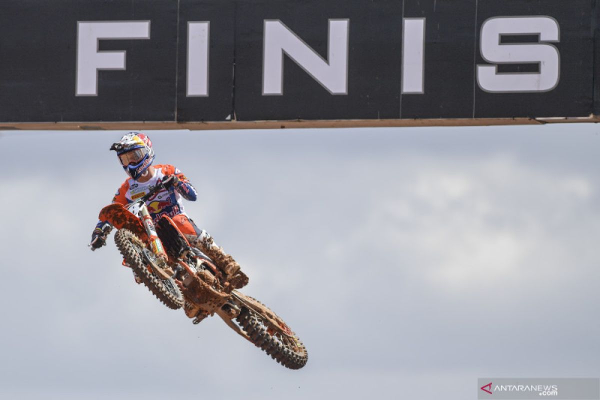 Tiga crosser nasional finis buncit sesi latihan bebas MXGP 2019