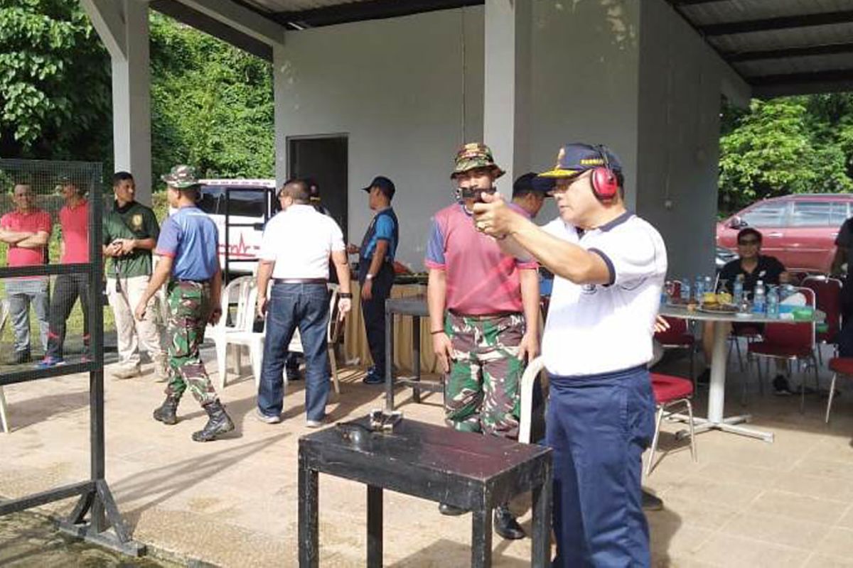 Pangkoarmada III olahraga bersama Forkopimda Maluku di Ambon