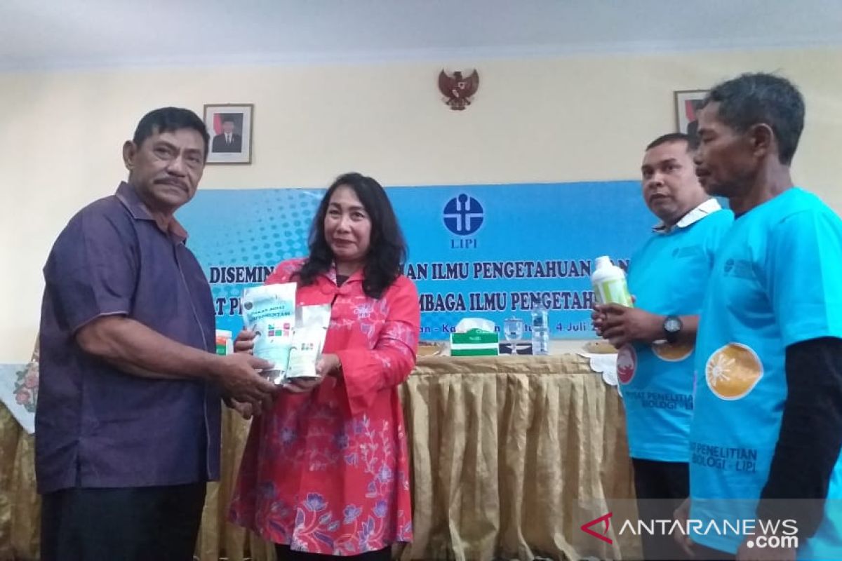 LIPI ajak petani di Kabupaten Belitung gunakan pupuk organik