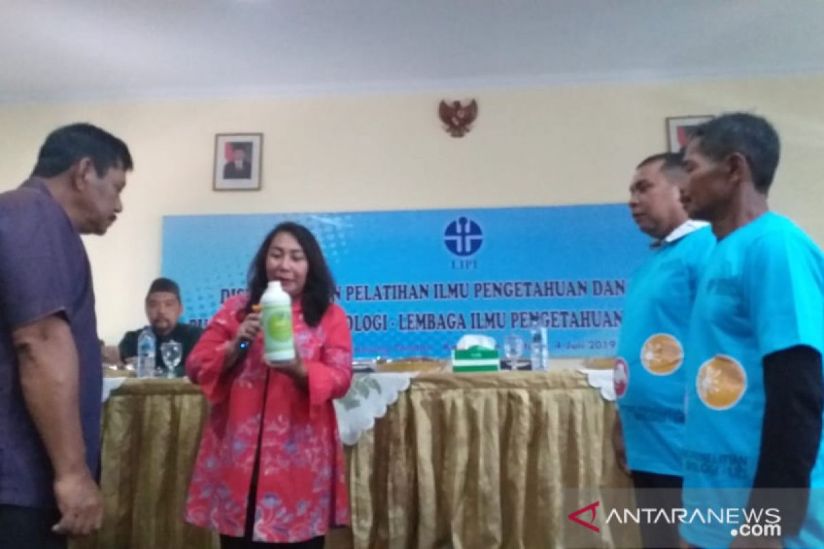 LIPI latih petani Belitung membuat POH dan fermentasi pakan ikan