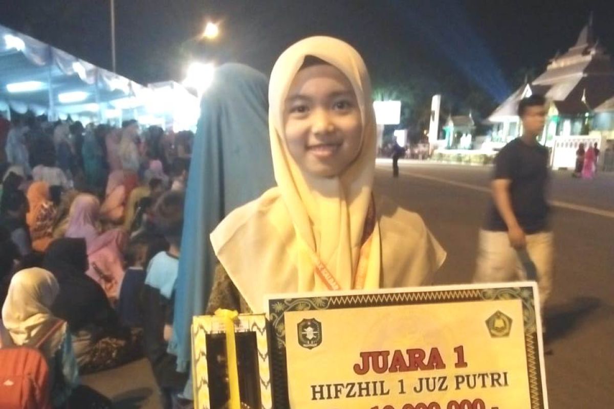 Menghapal saat Subuh, resep hafidzah cantik asal Banten juara nasional