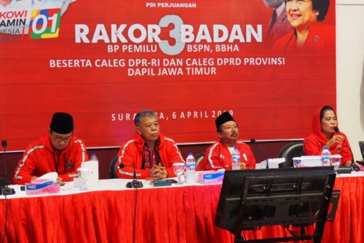 PDI Perjuangan Jatim pastikan kader patuh keputusan