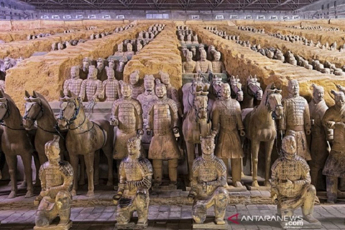 Pengunjung Terracota Army di China akan dibatasi demi lindungi kualitas patung