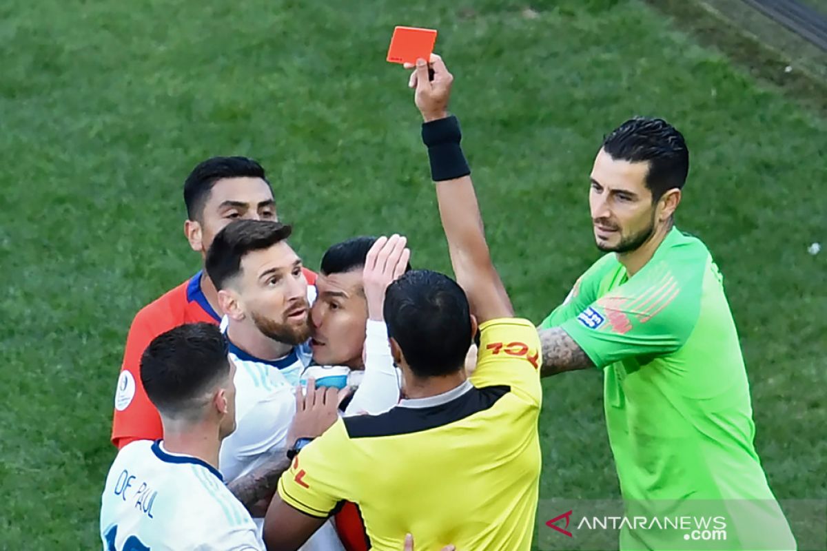 CONMEBOL anggap tuduhan Messi melecehkan, tapi tak ada ancaman hukuman