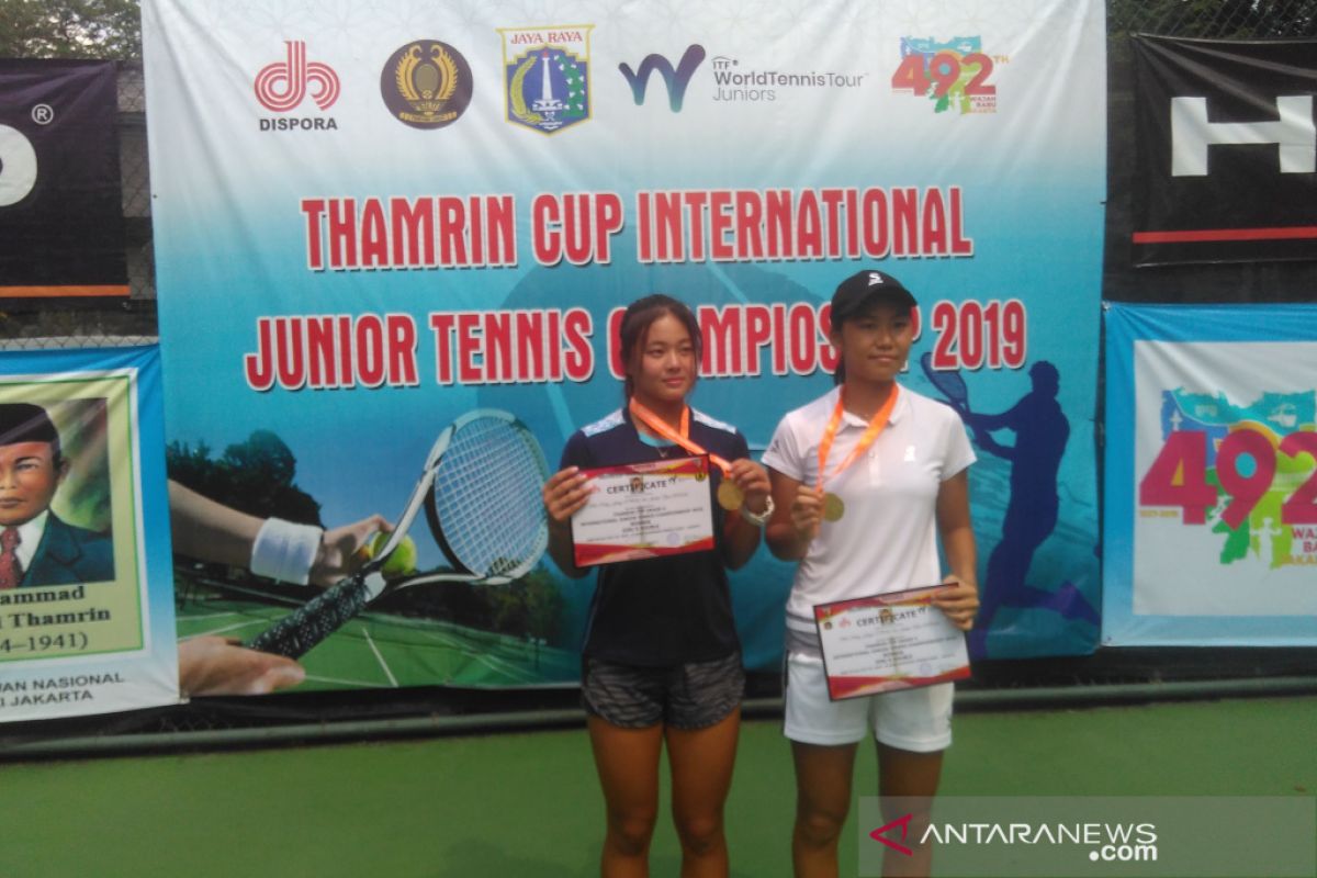 Pasangan Janice/Fang juara ganda putri Thamrin Cup