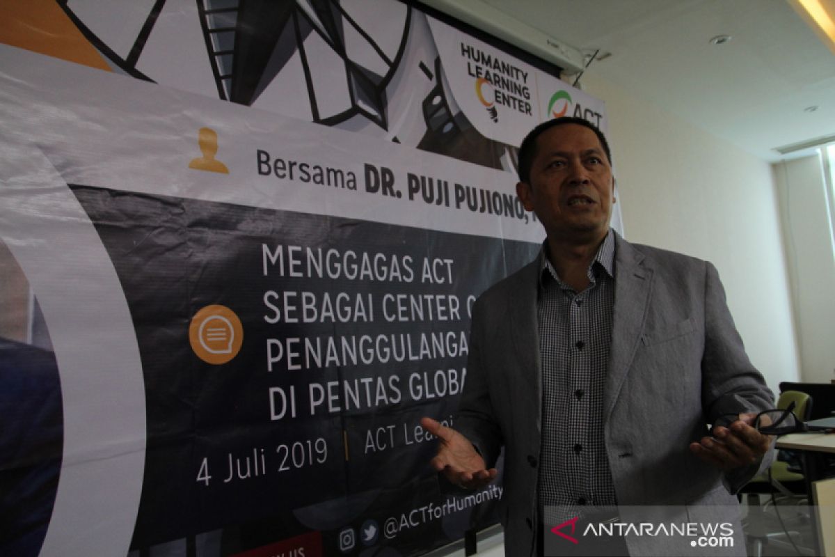 ACT-Pakar Manajemen Bencana PBB Edukasi Mitigasi Bencana