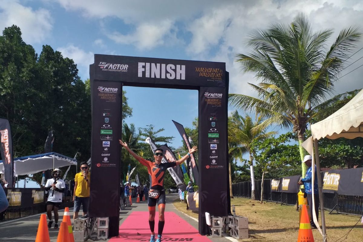 Jauhari Johan juarai duathlon Belitung Festival 2019