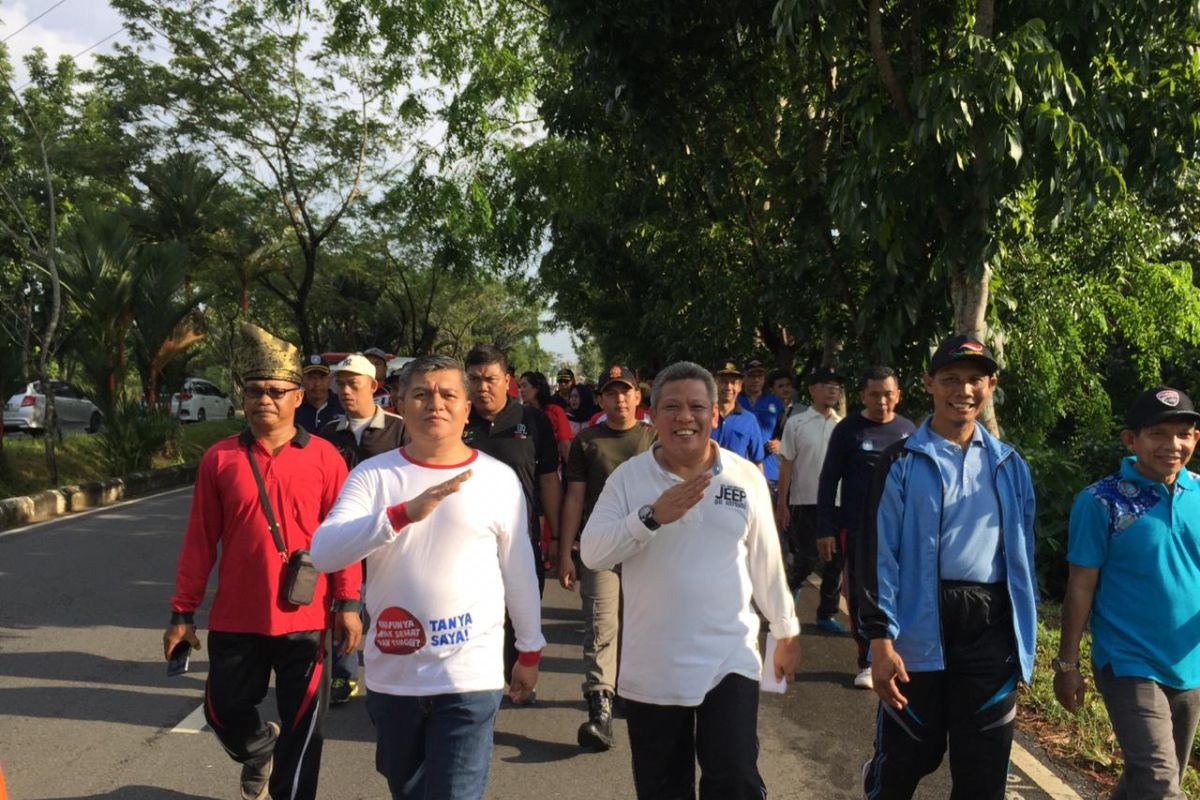 Hari jadi ke-12, Pemkab Kubu Raya gelar jalan santai