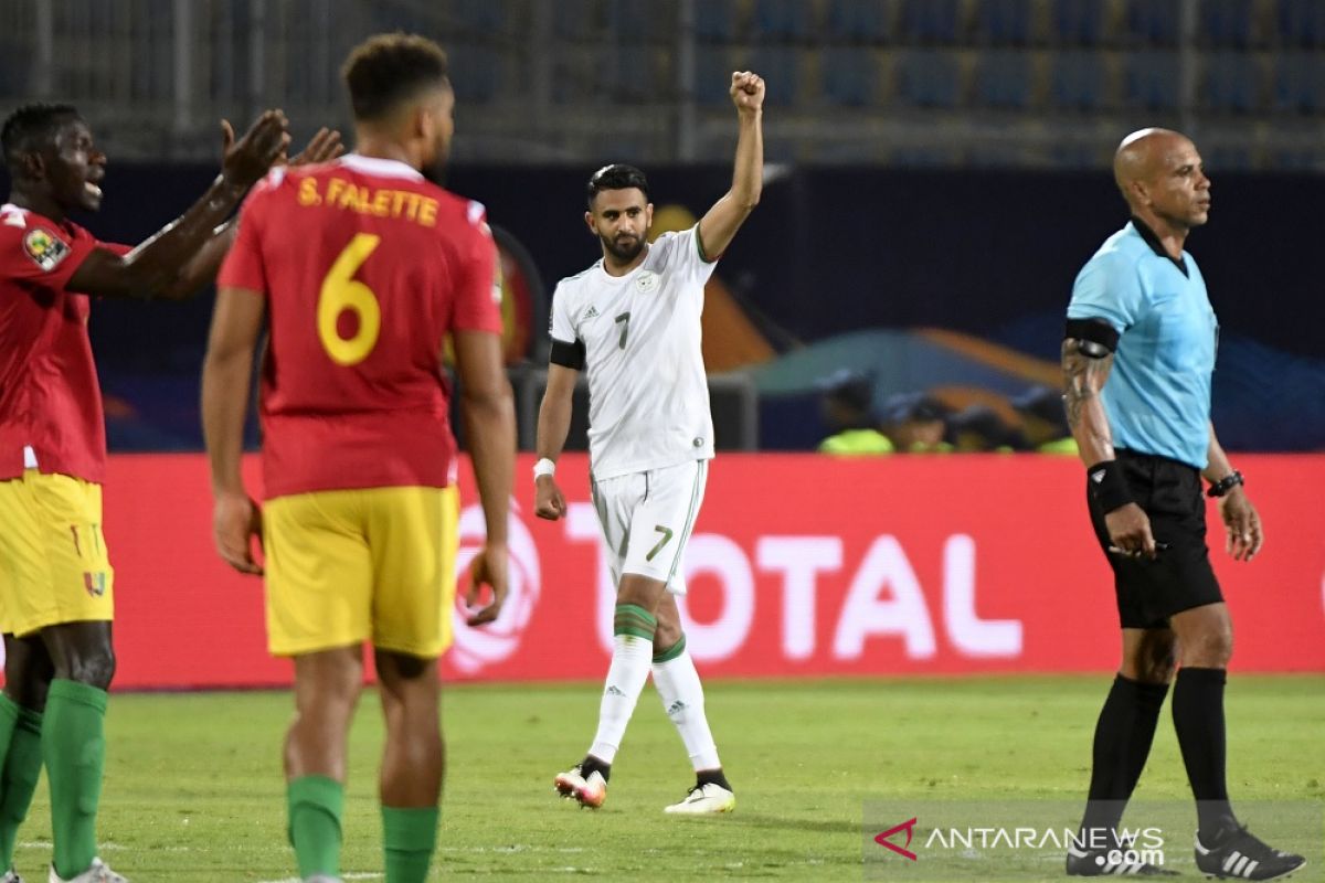 Meski terlihat mulus, Mahrez sebut kalahkan Guinea tidaklah mudah